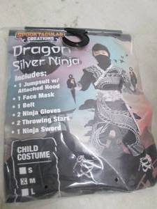 lot 188 image: spooktacular creations dragon silve...