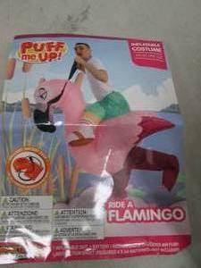 lot 202 image: puff me up inflatable costume ride ...
