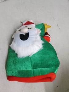 lot 217 image: santa tree hat open box ...