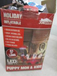 lot 222 image: joiedomi 5 foot long holiday inflat...