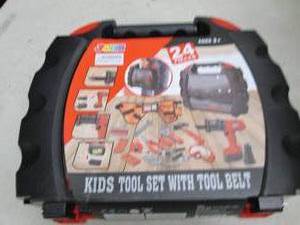 lot 224 image: joyin 24 piece kids tool set with t...