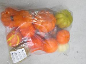 lot 235 image: thanksgiving artificial pumpkins ho...