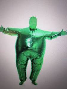 lot 241 image: Spooktacular Creations Inflatable C...