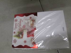lot 255 image: 72 christmas  holiday cards with e...