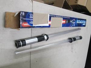 lot 279 image: 2 laser swords open box ...