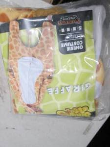 lot 303 image: snugga me giiraffe onesie costume a...