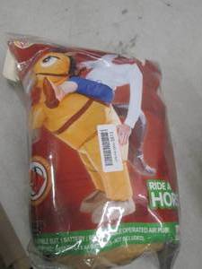 lot 310 image: puff me up ride a horse inflatable ...
