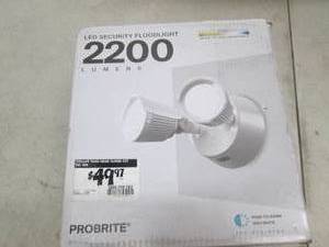 lot 349 image: probrite led security floodlight 22...