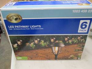 lot 367 image: hampton bay led pathway lights sola...