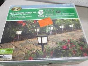 lot 377 image: hampton bay led pathway lights kit ...