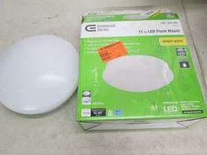 lot 395 image: commercial electric 11 inch led flu...