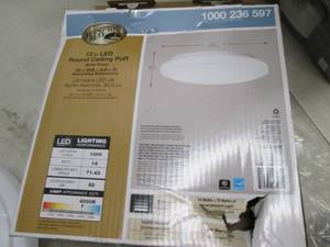 lot 407 image: hampton bay 12 inch round ceiling p...