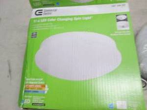 lot 408 image: commercial electric 11 inch led col...