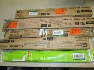 lot 474 image: 5 strip lights open box untested ...