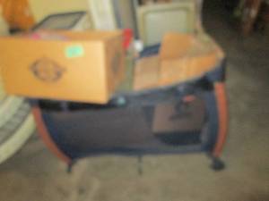 lot 478 image: bassinet full of misc ...