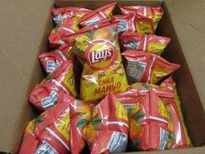 lot 483 image: case of lays chilie mango flavored ...