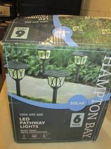 lot 424 image: hampton bay solar led pathway  ligh...