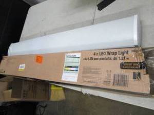 lot 429 image: commercial electric 4ft led wrap li...