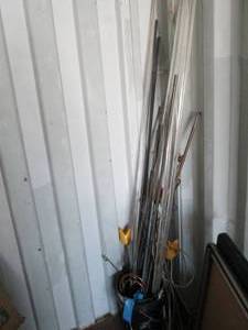 lot 9 image: Bucket of garden misc....