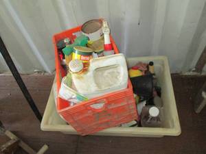lot 19 image: 2 totes of chemicals ...