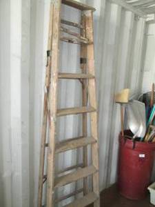 lot 20 image: 7 foot ladder...