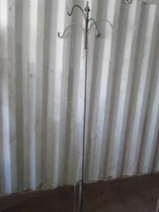 lot 23 image: 1 sheppards hook plant hanger 7 foo...