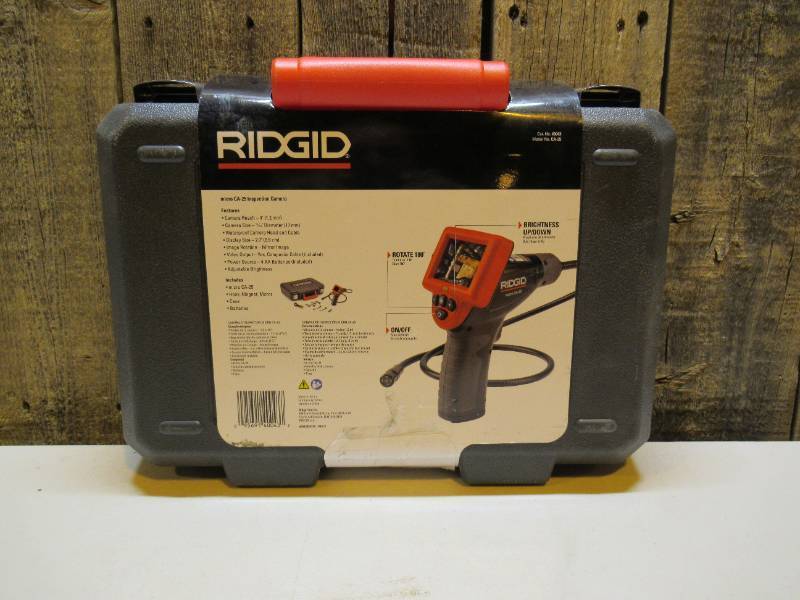 lot 21 image: RIDGID Micro CA25 Inspection Camera