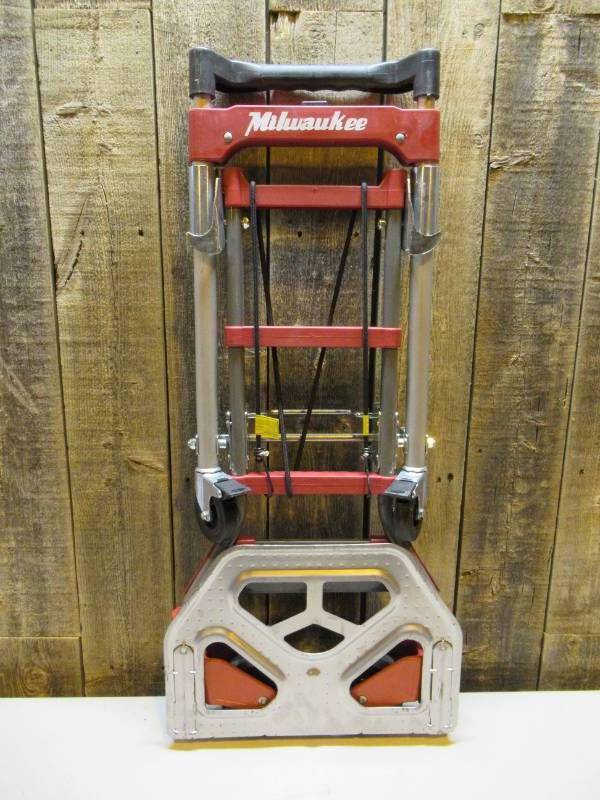 lot 30 image: Milwaukee 150 lbs. Vertical Capacity and 300 lbs. Horizontal Capacity Convertible Truck
