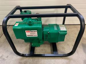 lot 41 image: New Coleman Power Mate 4000 Watt 8HP Generator (New Old Stock)