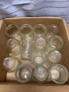lot 74 image: Lot of 14 Jelly Jars