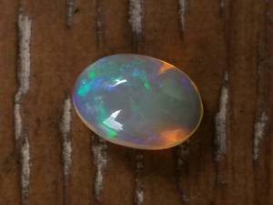 lot 35B image: Colorful 4.24 Carat Natural Opal Gemstone
