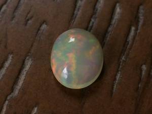 lot 35C image: 3.19 Carat Tight Pattern, Colorful Natural Opal Gemstone