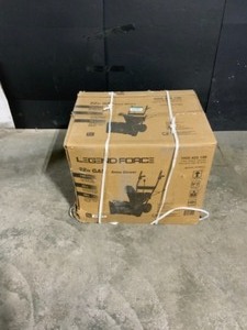lot 62 image: Legend Force 22 in. Two-Stage Gas Snow Blower with Recoil Start. See Pictures