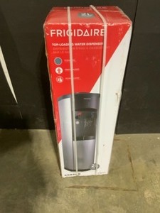 lot 12 image: Frigidaire Water CoolerDispenser in Stainless Steel. See Pictures