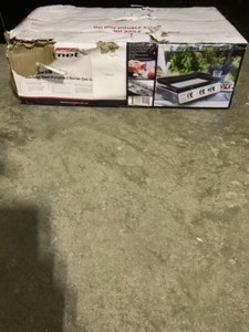 lot 17 image: Royal Gourmet 24 in. 3-Burner Portable Table Top Propane Gas Grill Griddle in Black. See Pictures