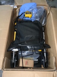 lot 43 image: DEWALT 21.5 in. 20-Volt MAX Lithium-Ion Cordless Battery Walk Behind Self Propelled Mower. See Pictures
