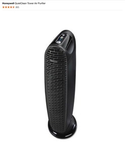 lot 54 image: Honeywell QuietClean Tower Air Purifier & Air filters See Pictures