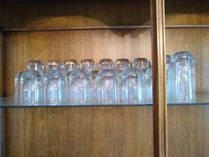 lot 132 image: Tall & Short Matching Glasses