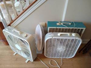 lot 75 image: Four Fans
