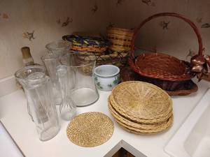 lot 91 image: Vases & Baskets Lot