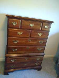 lot 41 image: Tall Dresser