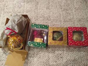lot 56 image: Dillards Trimmings Christmas Ornaments
