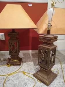 lot 155 image: Three Lamps