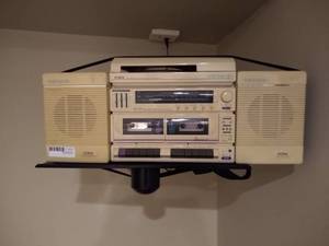 lot 205 image: Double Deck Stereo Record Newave System