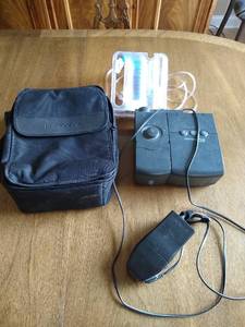 lot 190 image: CPAP Machine & Carrying Case