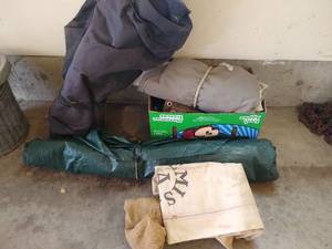 lot 230 image: Tarps & Burlap