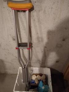 lot 198 image: Crutches & First Aid