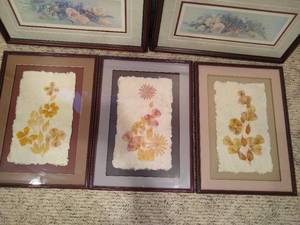 lot 69 image: Sets of Floral Art