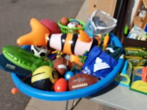Large Lot Of Outside Toys