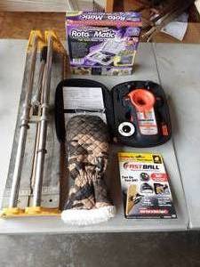 Black & Decker Laser Level, Tile Cutter & More